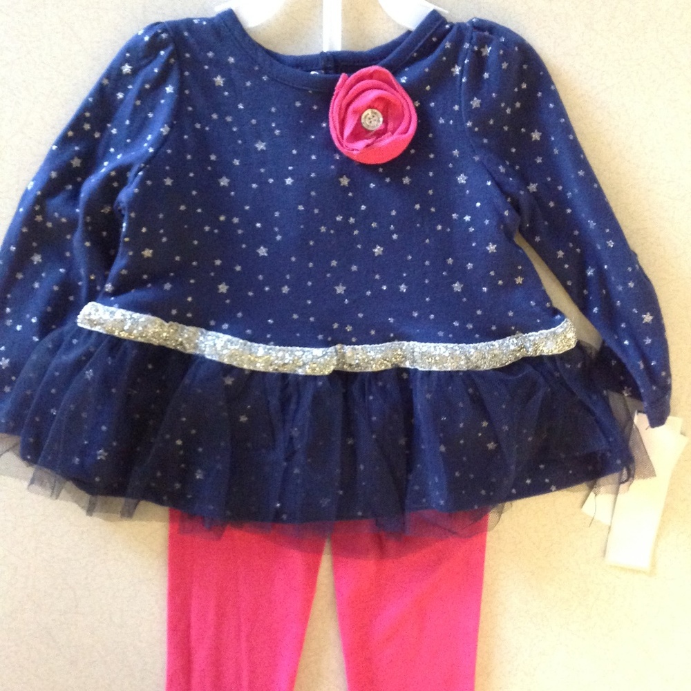 Weeplay 2 pc Toddler Girls Outfit - 12M